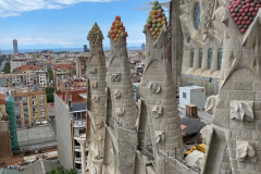 Sagrada Família - view from the Nativity Tower