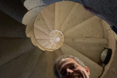 Sagrada Família - spiral staircase