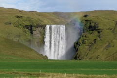 Skógafoss, First View