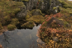 Sifra Fissure, at Þingvellir National Park