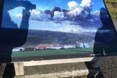 Eyjafjallajökull on a more exciting day