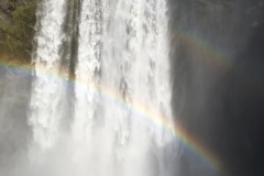 Skógafoss, Close Up