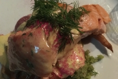 Dinner at the Fosshotel Glacier Lagoon
