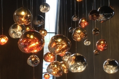 Glass Fixtures at Fosshotel Glacier Lagoon